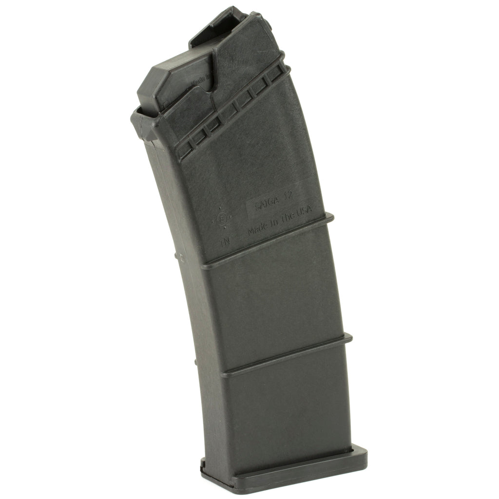 SGM Tactical Mag for Saiga 12 Gauge 8-Round Black Polymer Magazine - Part #SSGMP1208
