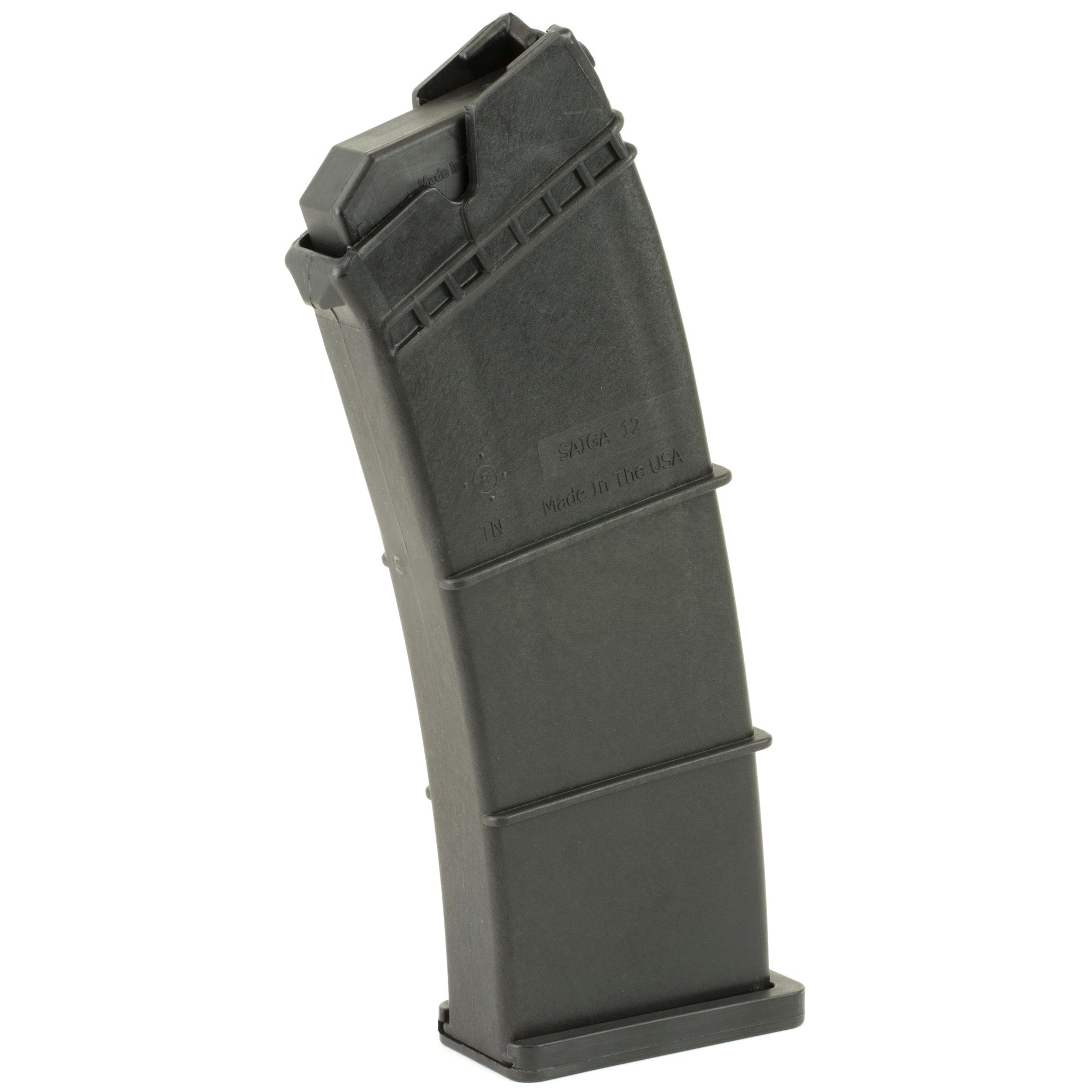 SGM Tactical Mag for Saiga 12 Gauge 8-Round Black Polymer Magazine - Part #SSGMP1208