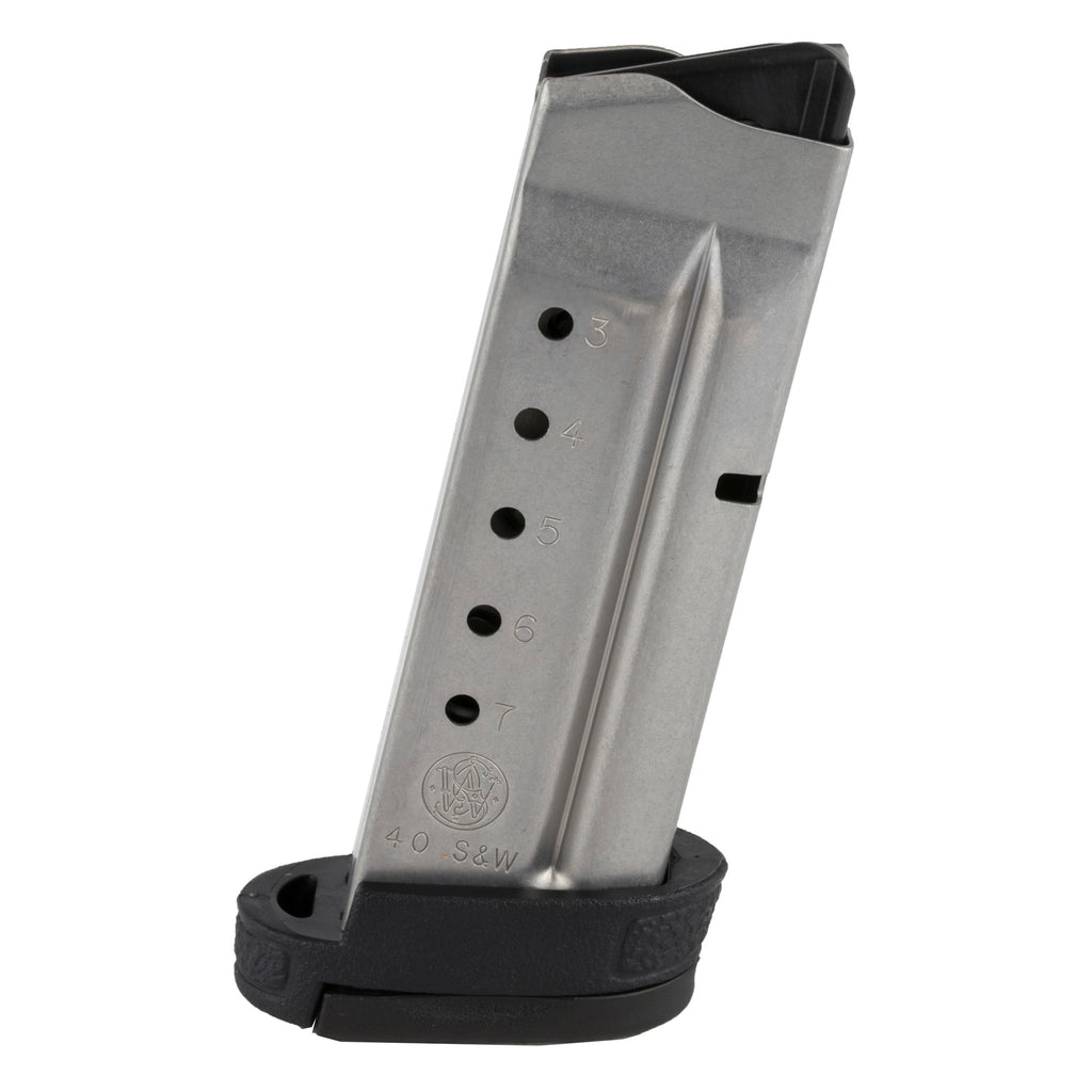 Smith & Wesson MAG S&W Shield 40SW 7-Round Silver Magazine