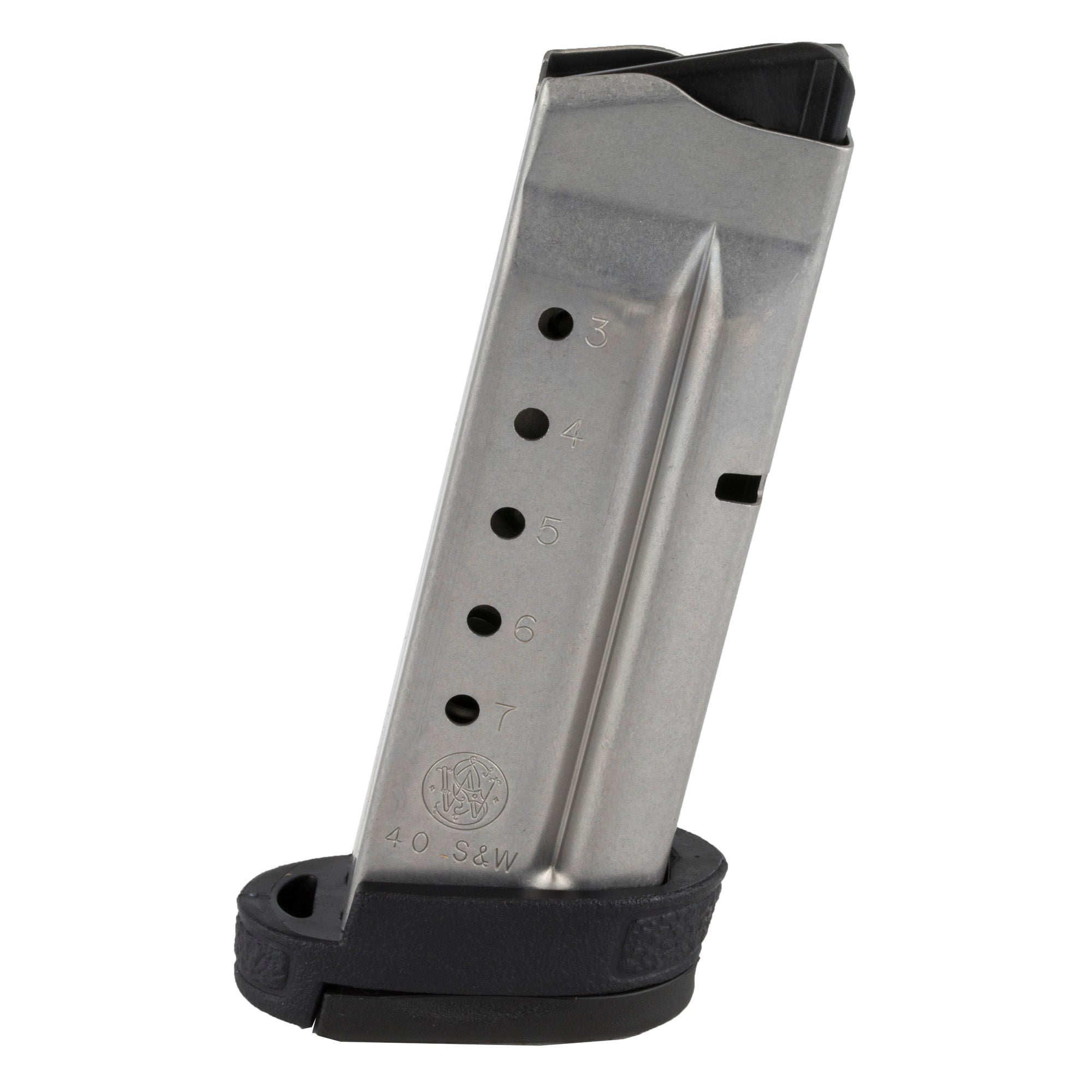 Smith & Wesson MAG S&W Shield 40SW 7-Round Silver Magazine