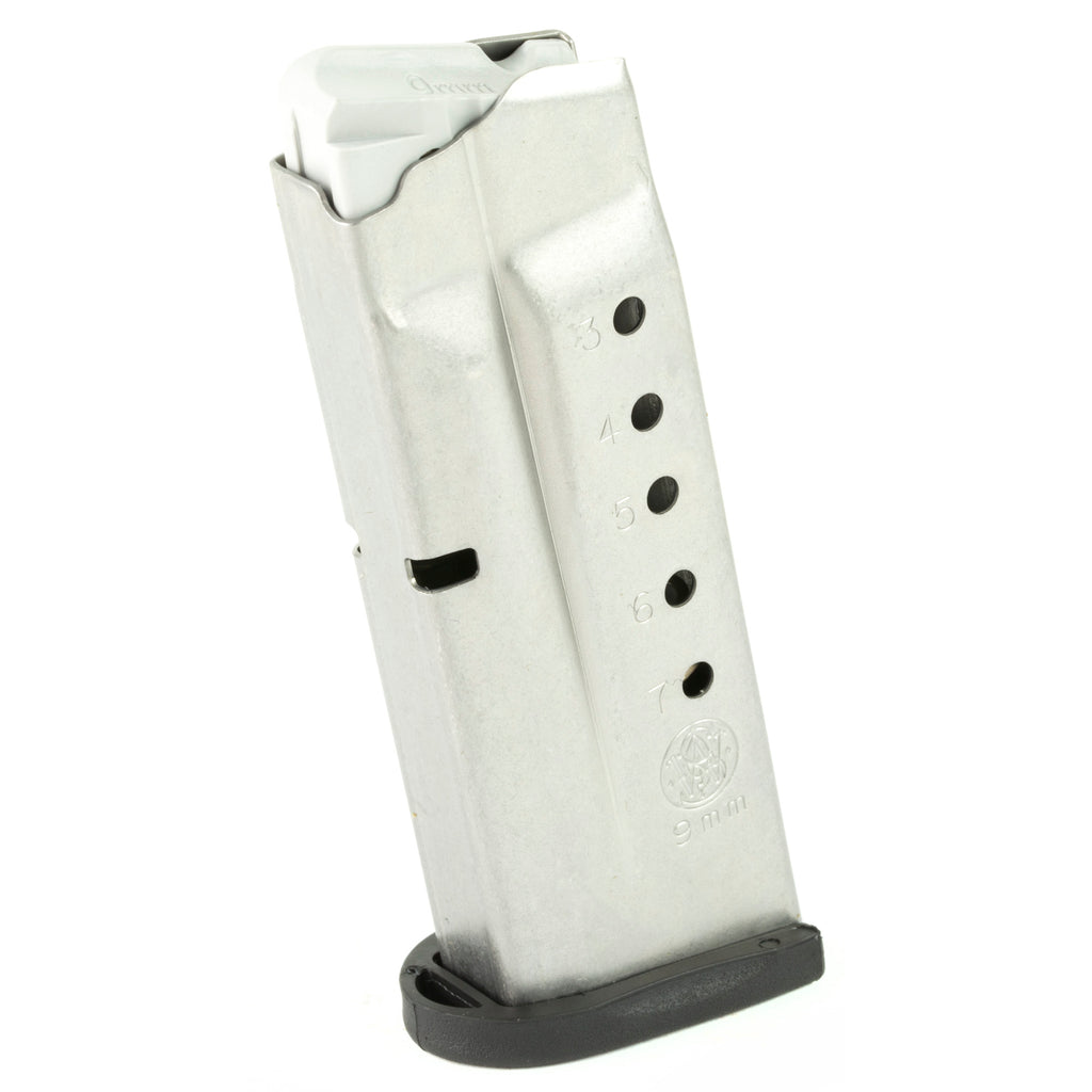 Smith & Wesson MAG S&W Shield 9mm 7-Round Silver Magazine