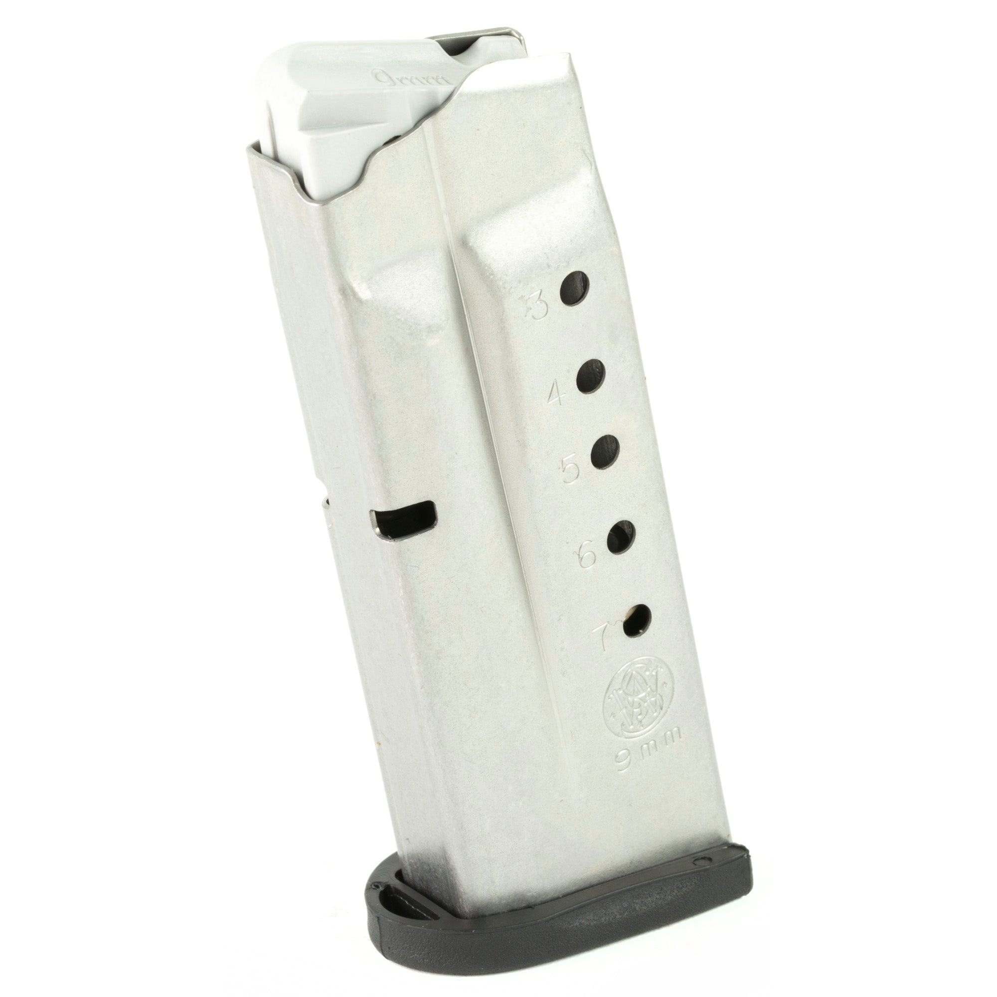 Smith & Wesson MAG S&W Shield 9mm 7-Round Silver Magazine