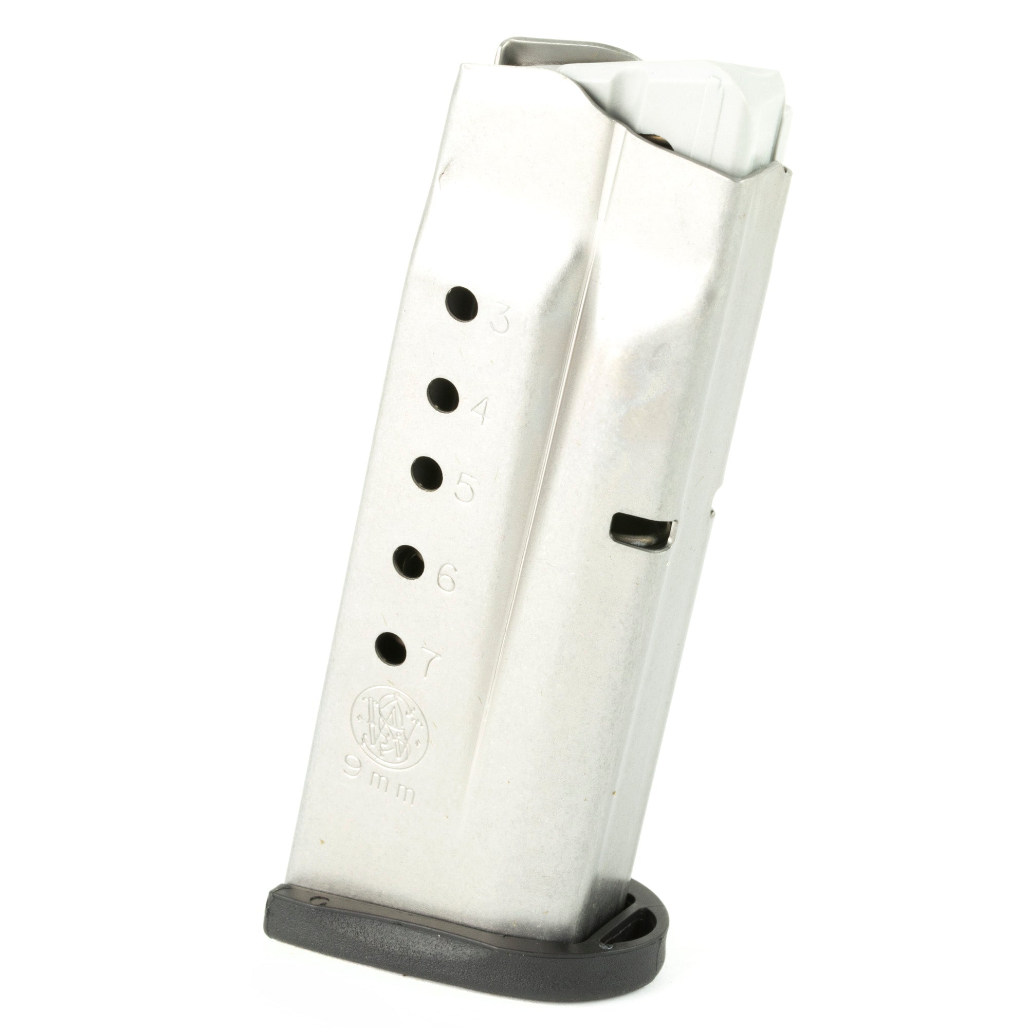 Smith & Wesson MAG S&W Shield 9mm 7-Round Silver Magazine