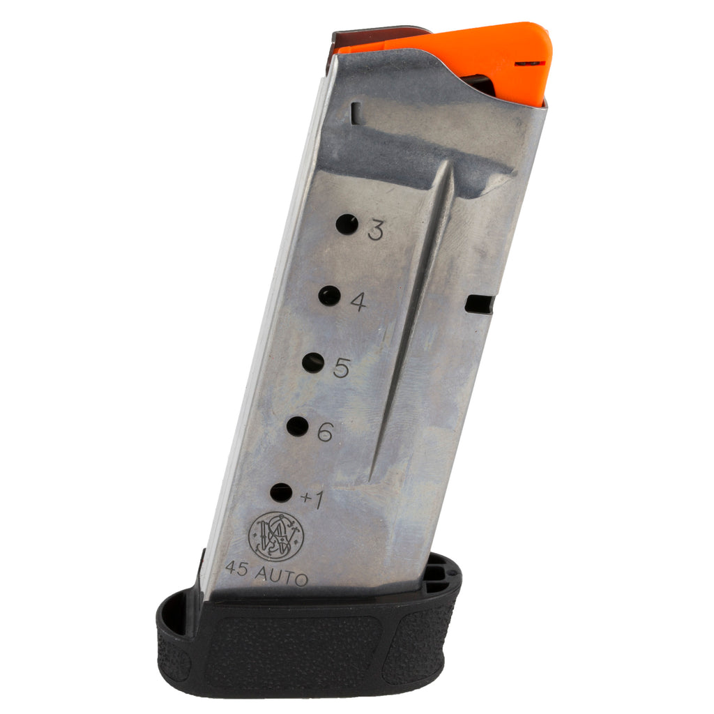 Smith & Wesson MAG S&W Shield 45ACP 7-Round Silver Magazine