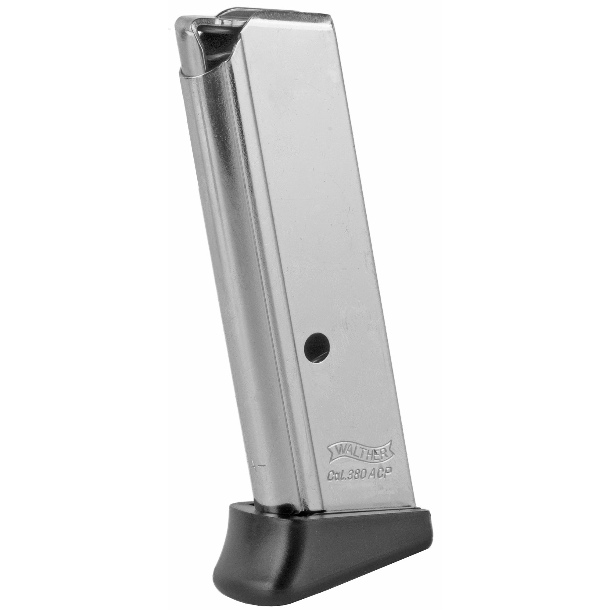 Walther PPK .380 ACP Magazine (Part #2246010) – 6-Round Silver Magazine for Reliable Performance