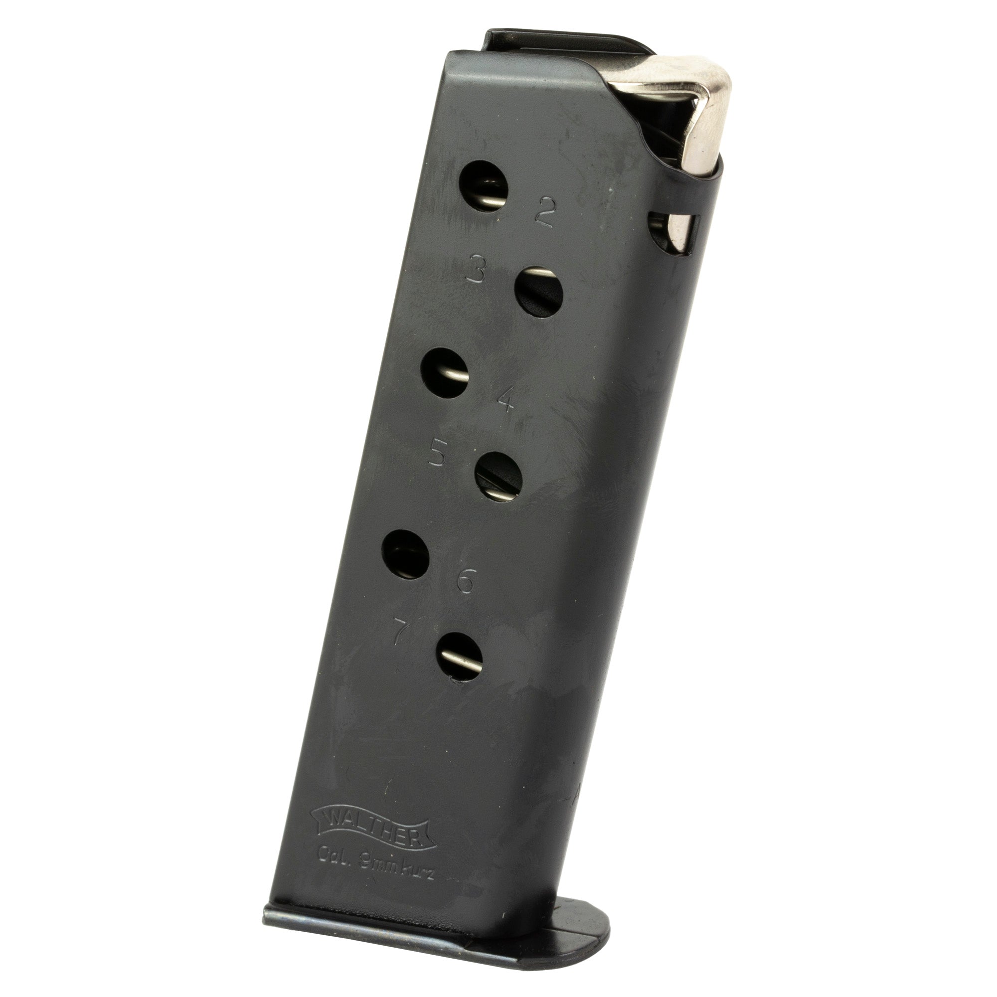 Walther Magazine for PPK/S .380 ACP, 7-Round Capacity, Black