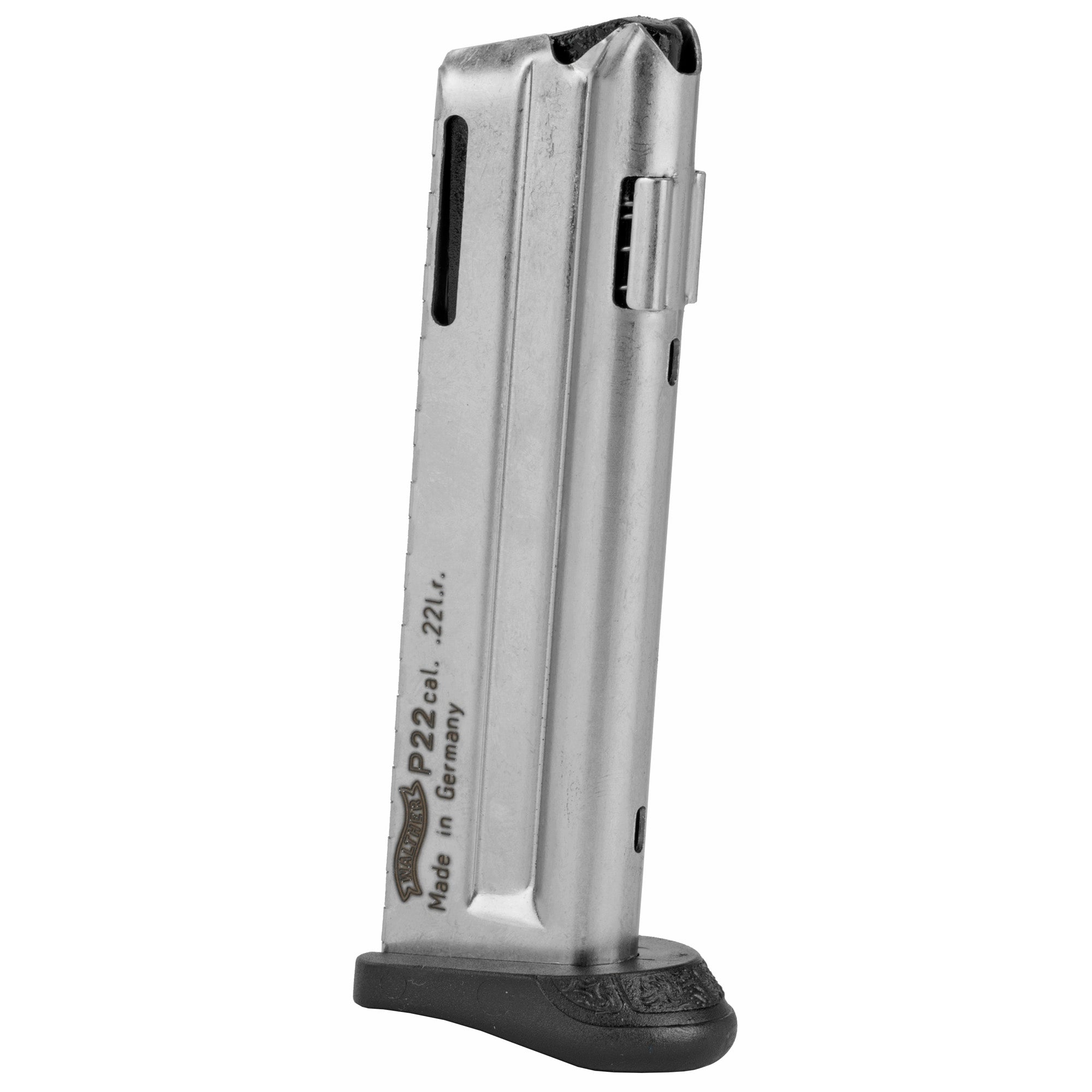 Walther Mag P22 22LR 10-Round Magazine - Silver, Part #512604