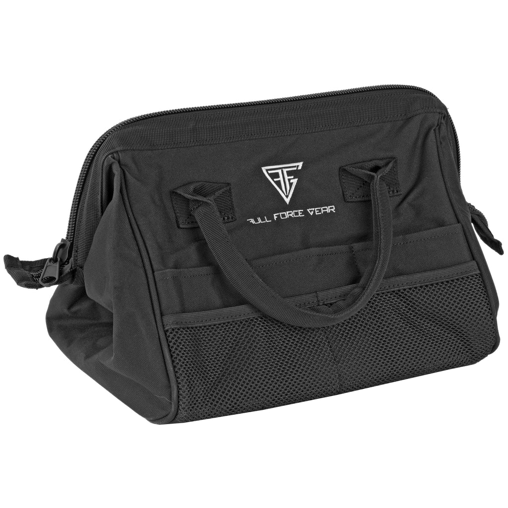 Full Forge Gear Range Tool Bag - Model 21-404-STB, Heavy-Duty 9x12x9.5 Inch Water-Resistant Black Storage Solution