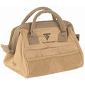 Full Forge Gear Range Tool Bag Tan (Model: 21-404-STT) – Heavy-Duty 9x12x9.5 Inch Water-Resistant Carryall