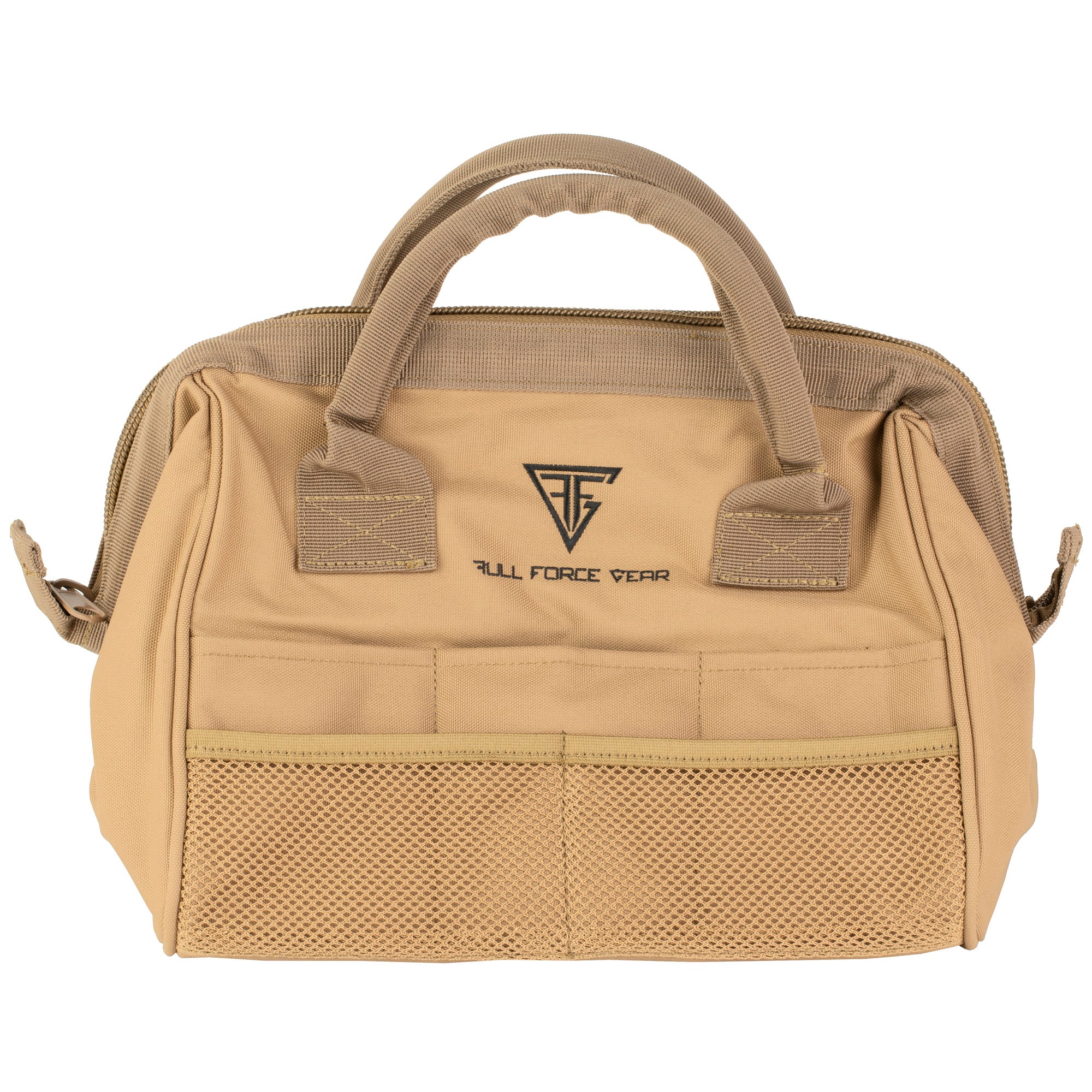 Full Forge Gear Range Tool Bag Tan (Model: 21-404-STT) – Heavy-Duty 9x12x9.5 Inch Water-Resistant Carryall
