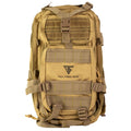 Full Forge Gear Hurricane TAC Backpack Tan - Water-Resistant with MOLLE Webbing
