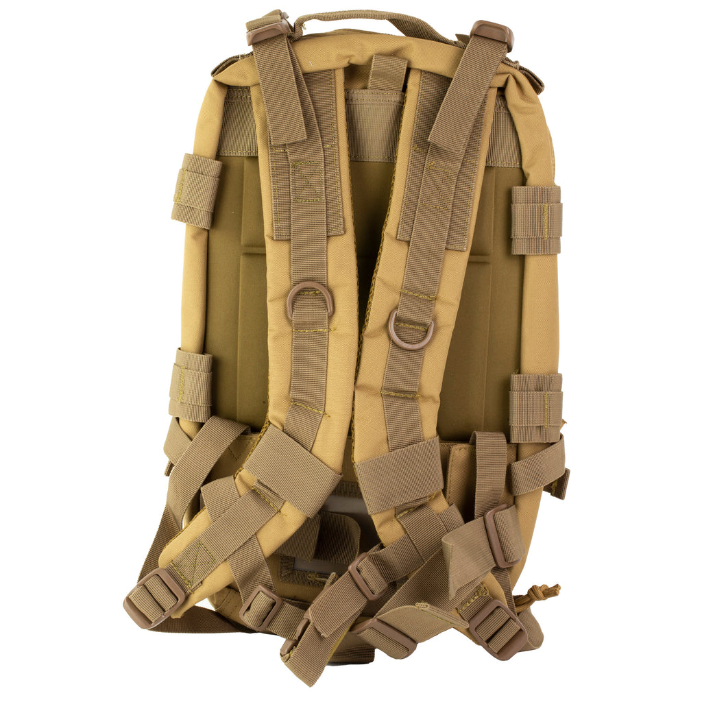 Full Forge Gear Hurricane TAC Backpack Tan - Water-Resistant with MOLLE Webbing