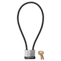 Master Lock 107KADSPT Cable Gun Lock – 14-Inch Braided Steel Security Lock for Firearms