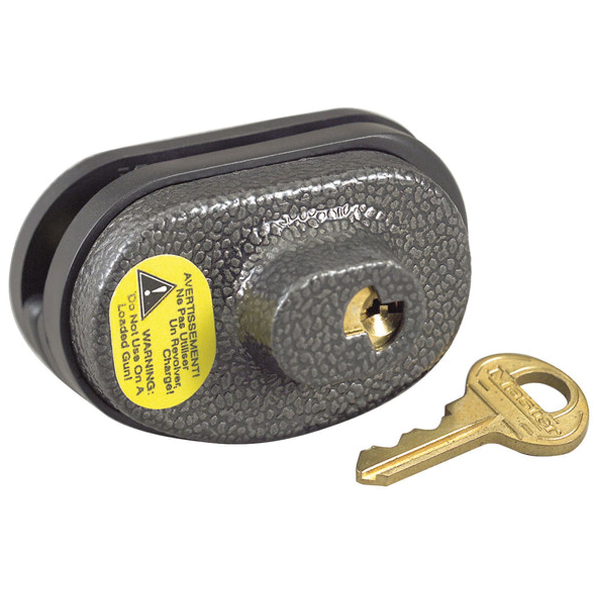 Master Lock 90KADSPT Trigger Lock for Firearms with Durable Steel and Zinc Body