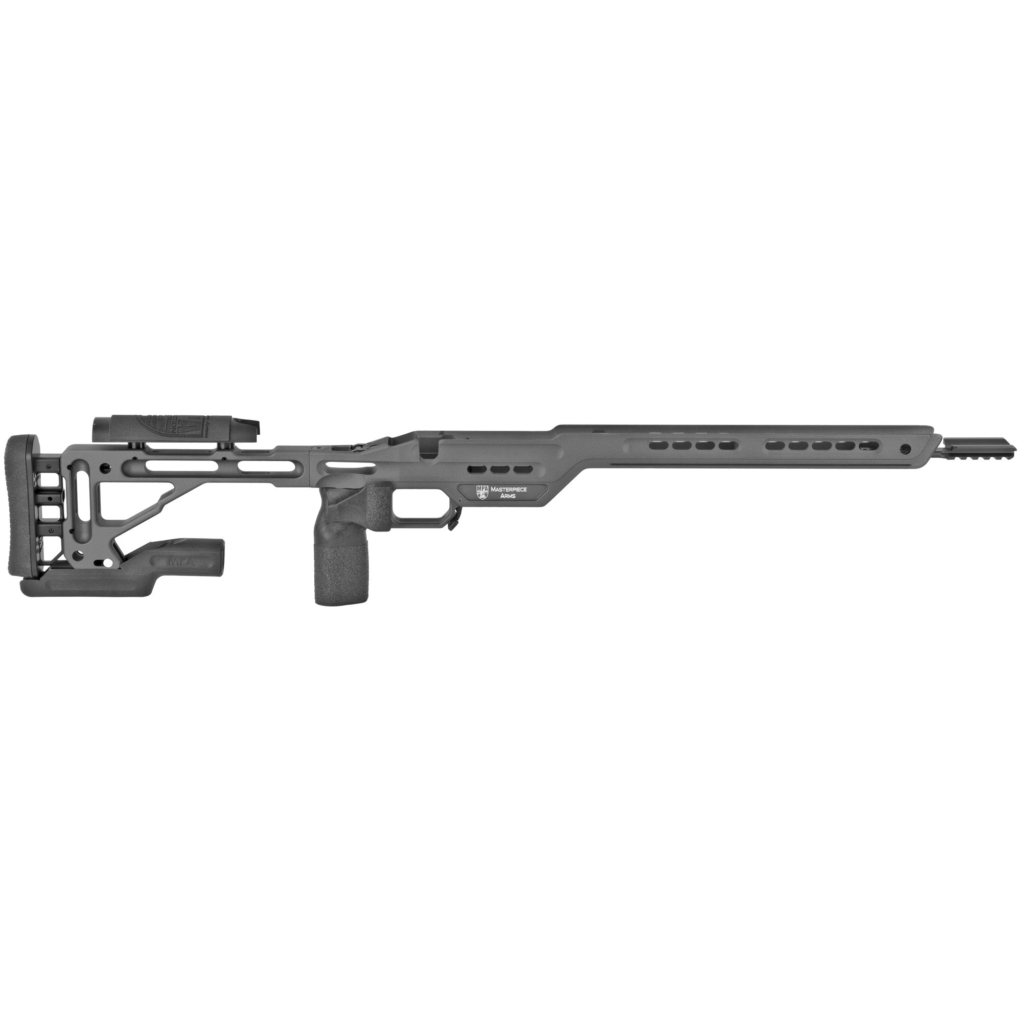 MasterPiece Arms MPA BA Hybrid Chassis for R700 Short - Tungsten