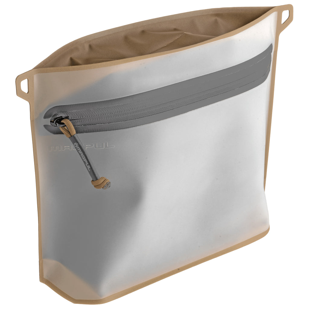 Magpul Industries DAKA Volume Pouch Large Flat Dark Earth - Extra Storage Capacity and Durable Polymer Construction