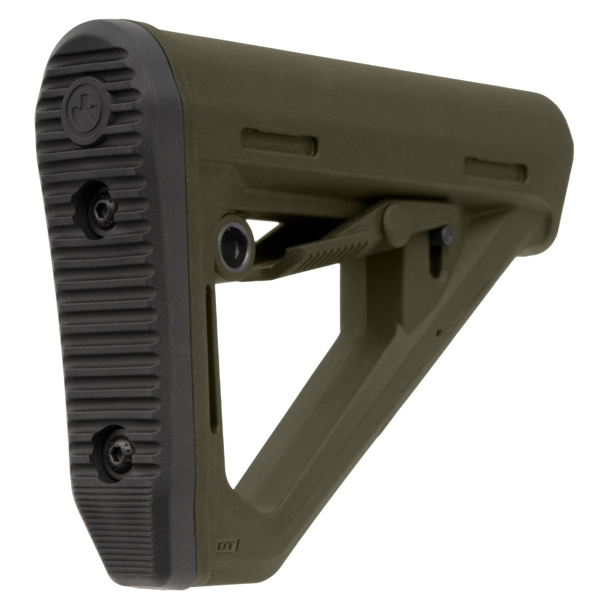 Magpul Industries DT Carbine Stock in Olive Drab Green – Mil-Spec Replacement for AR-15 and Similar Firearms