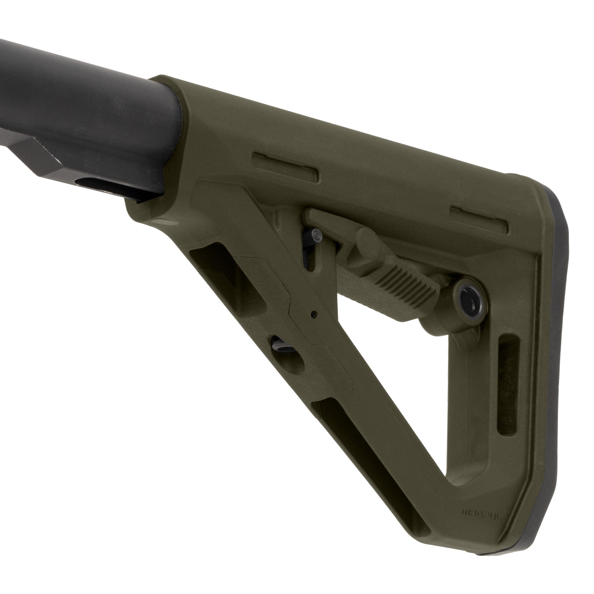 Magpul Industries DT Carbine Stock in Olive Drab Green – Mil-Spec Replacement for AR-15 and Similar Firearms