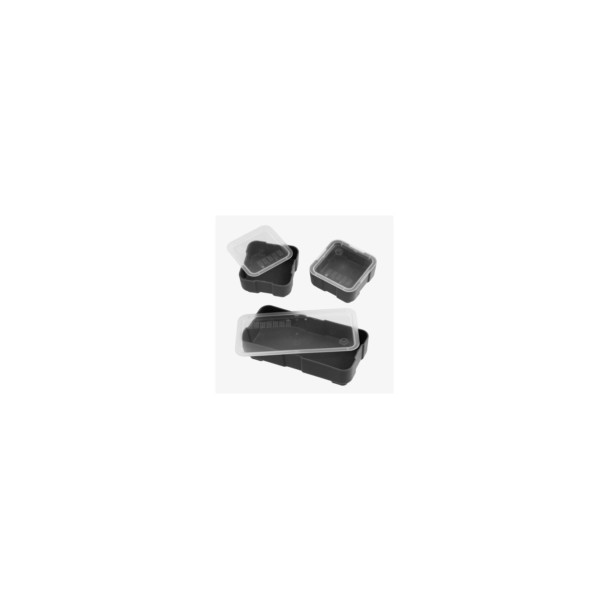 Magpul Industries DAKA Grid Bins 2x2/2x4 Black – Secure Storage Organizer for Gear and Parts