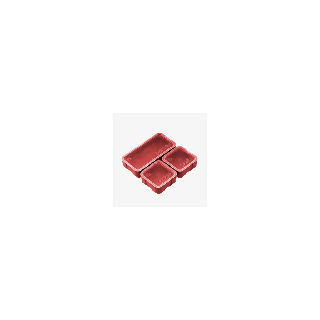 Magpul Industries DAKA Grid Bins 2x2/2x4 Red – Secure Storage for Loose Items and Gear