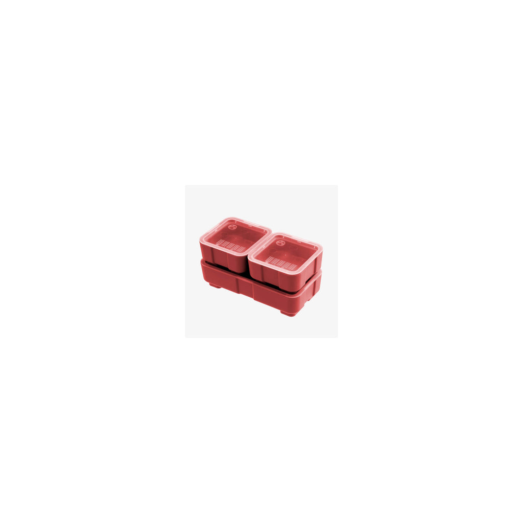 Magpul Industries DAKA Grid Bins 2x2/2x4 Red – Secure Storage for Loose Items and Gear