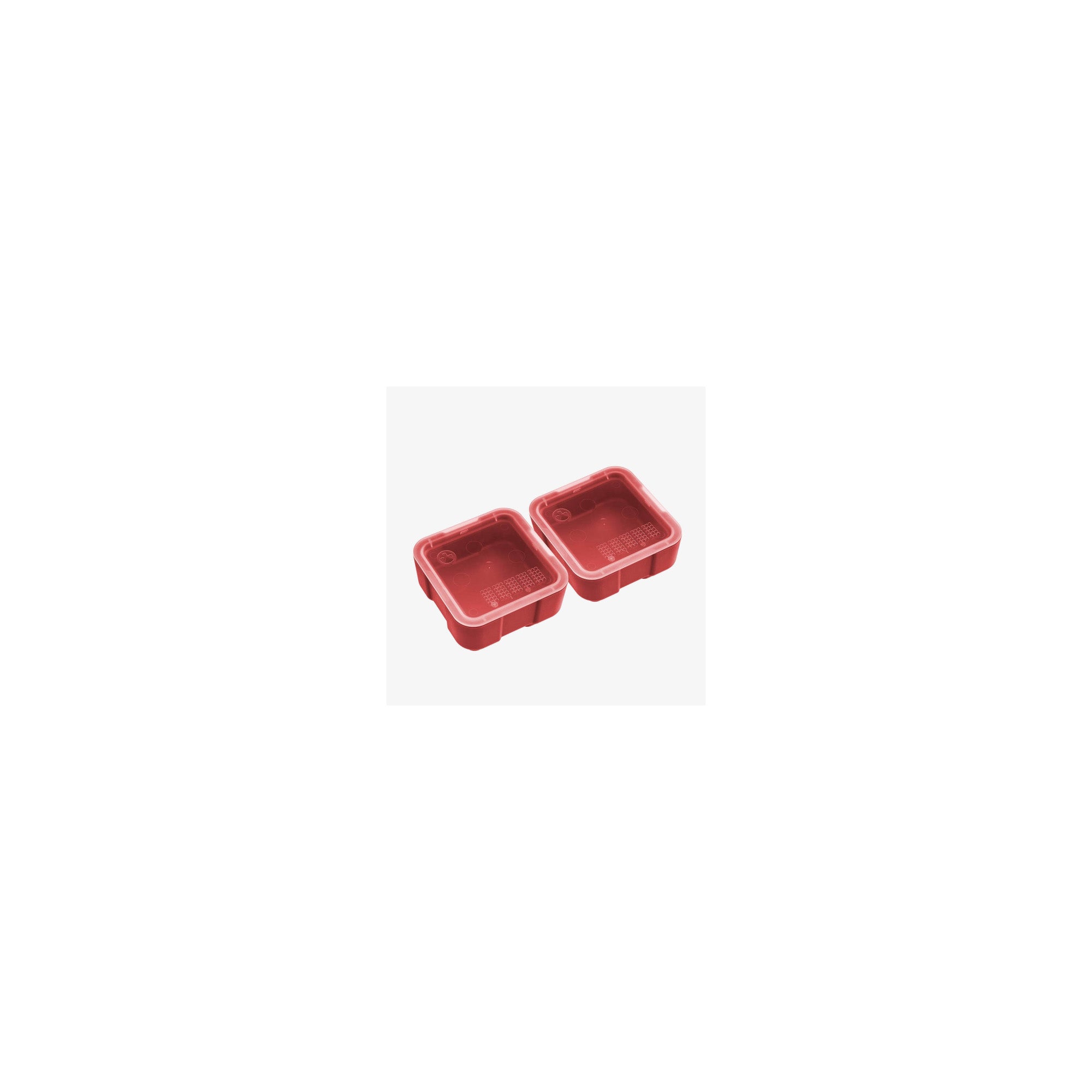 Magpul Industries DAKA Grid Bins 3.2 x 3.2 Inches Red, Model MAG1390-RED