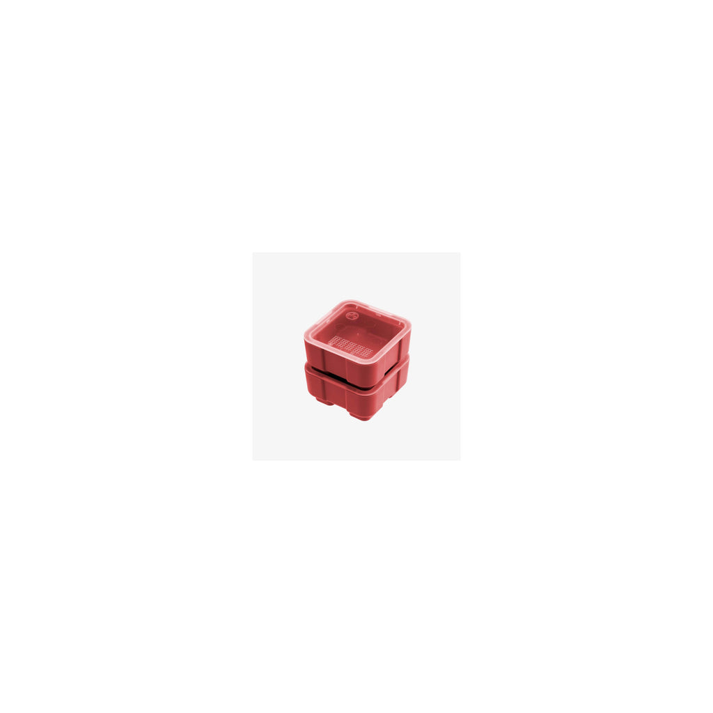 Magpul Industries DAKA Grid Bins 3.2 x 3.2 Inches Red, Model MAG1390-RED