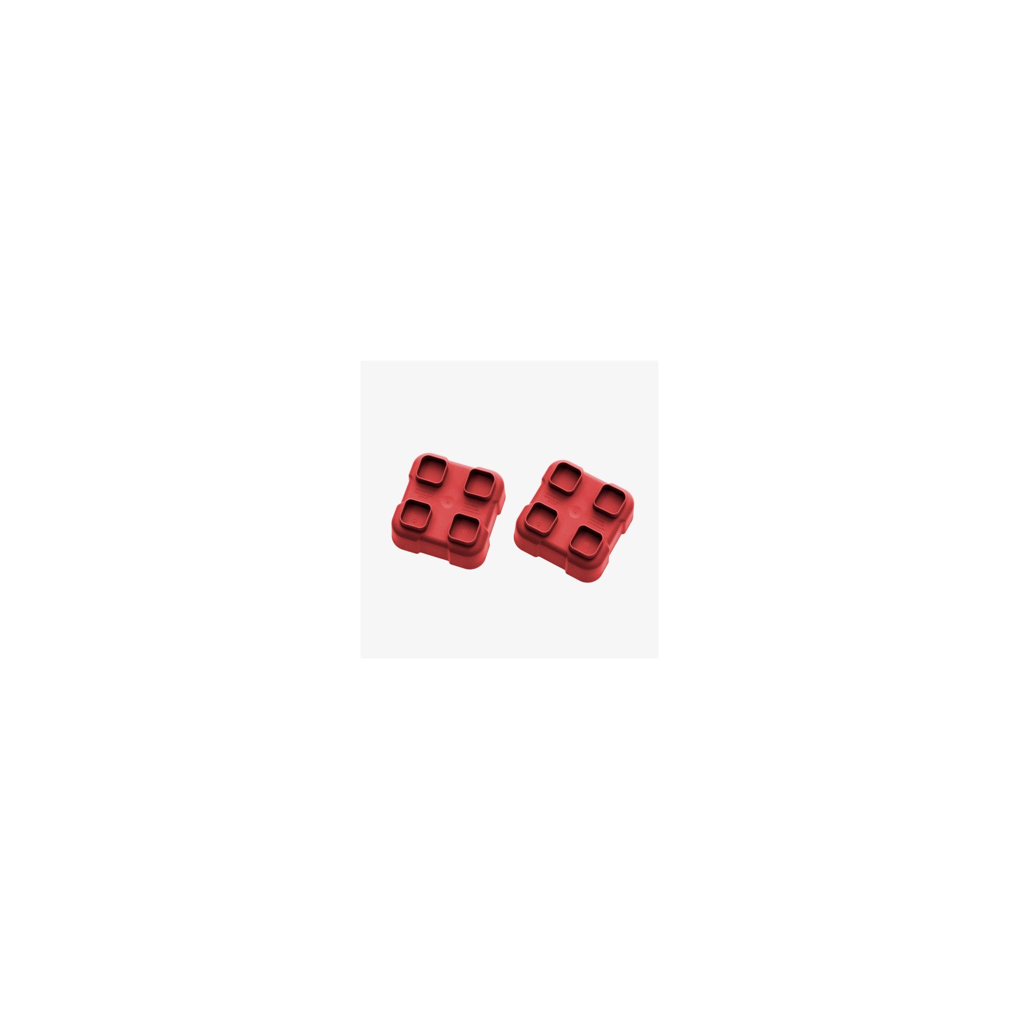 Magpul Industries DAKA Grid Bins 3.2 x 3.2 Inches Red, Model MAG1390-RED