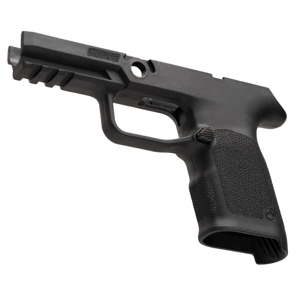 Magpul Industries MAG1430-BLK EHG SG9 Compact Frame for SIG Sauer P320 with Reversible Magazine Release