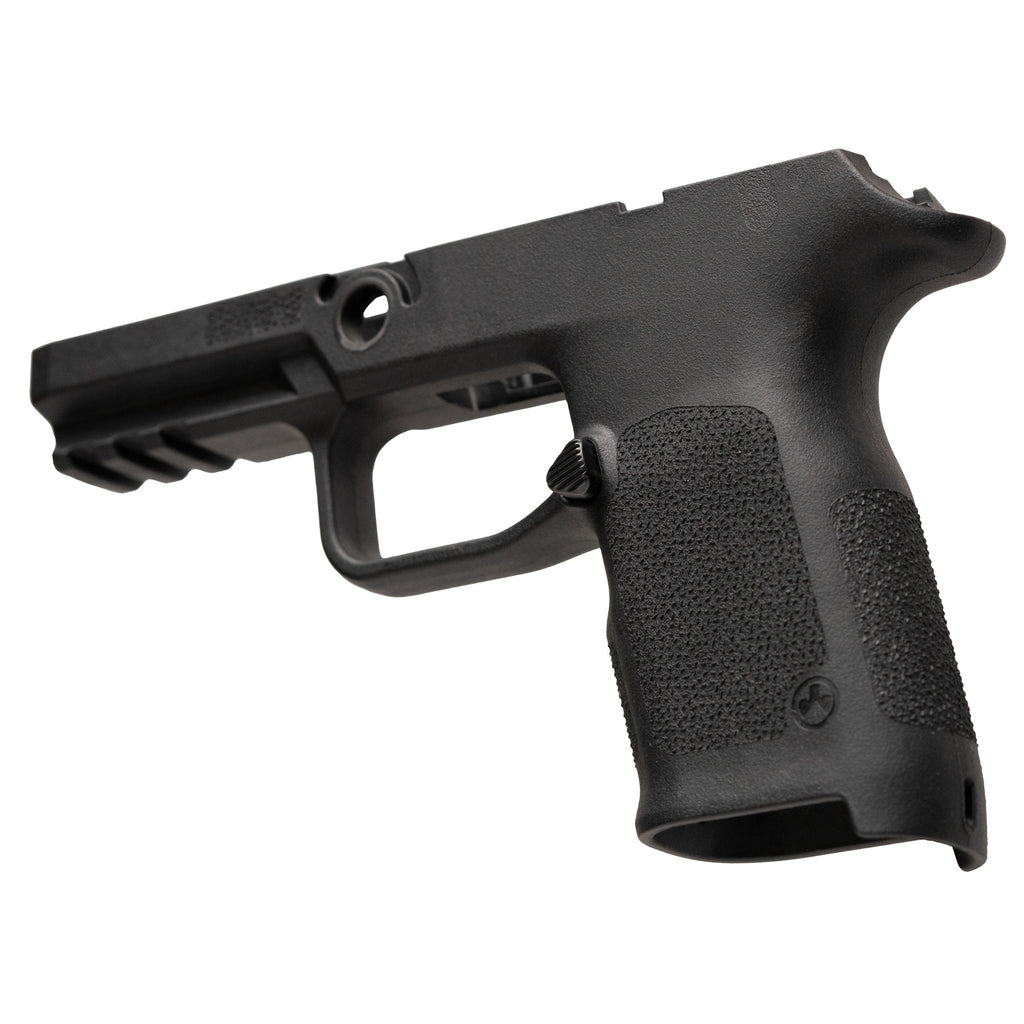 Magpul Industries MAG1430-BLK EHG SG9 Compact Frame for SIG Sauer P320 with Reversible Magazine Release