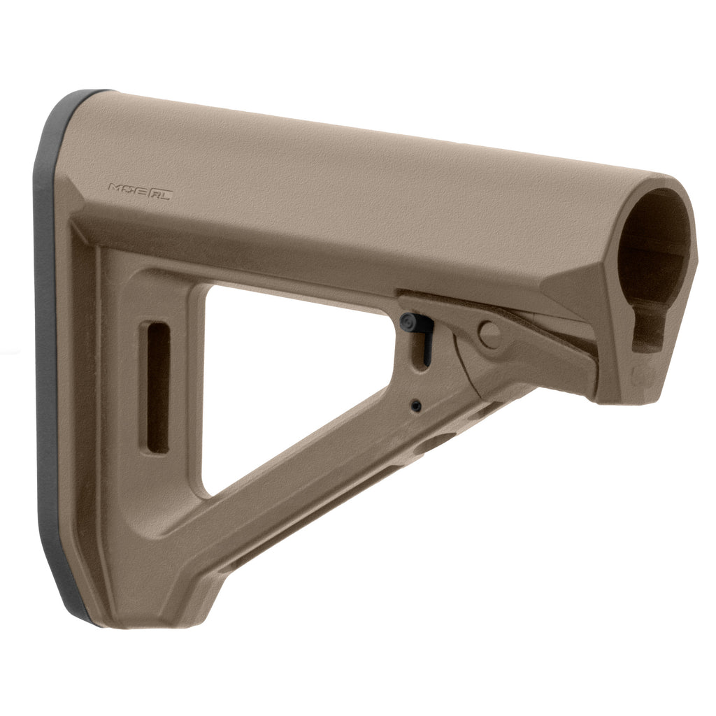 Magpul Industries MOE RL Carbine Stock Flat Dark Earth - Adjustable, Ambidextrous M-LOK Compatibility