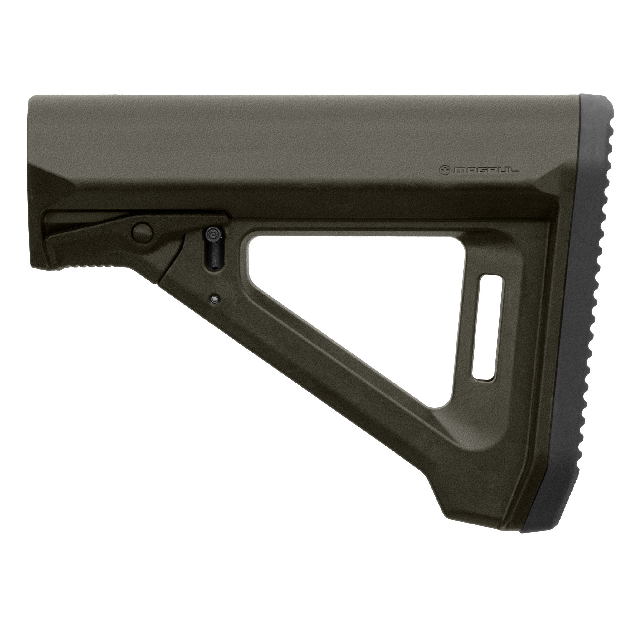 Magpul Industries MOE RL Carbine Stock Olive Drab Green – Adjustable Length of Pull and Enhanced Comfort
