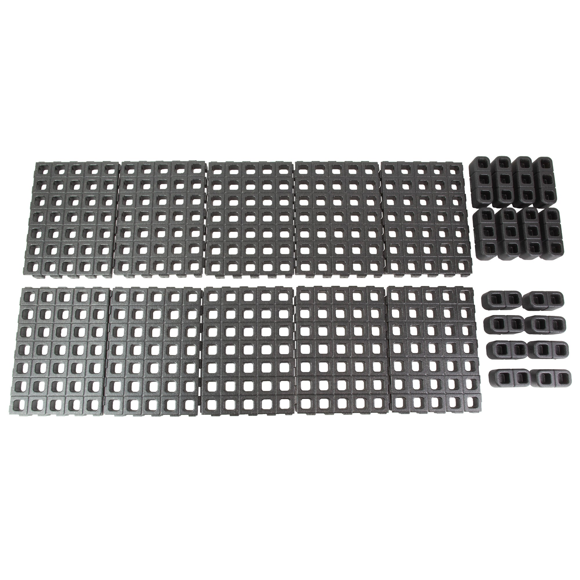 Magpul Industries DAKA Grid Organizer Long Rifle Black - Customizable firearm and gear storage solution