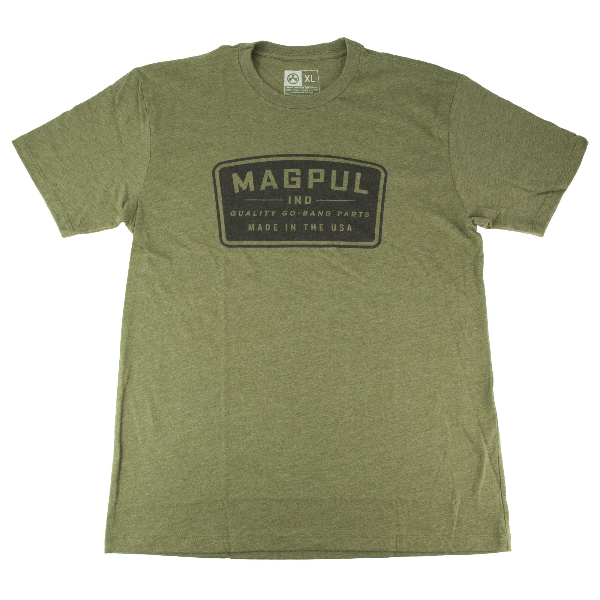 Magpul Industries Go Bang Patch Olive Drab Green T-Shirt XL