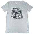 Magpul Industries MAG1528-041-L Burro Cotton-Polyester T-Shirt in Stone Gray, Large