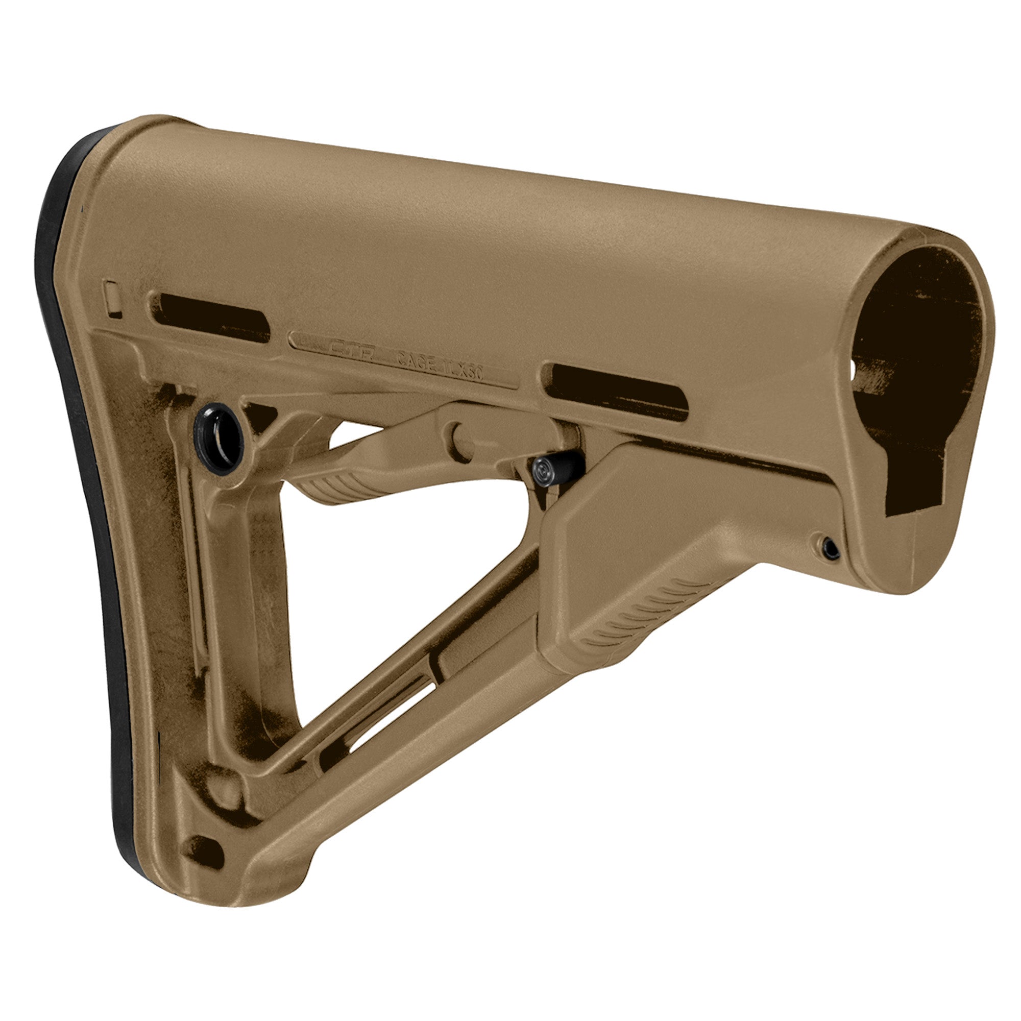 Magpul Industries MAG310-MCB CTR Mil-Spec Carbine Stock in Modified Coyote Brown