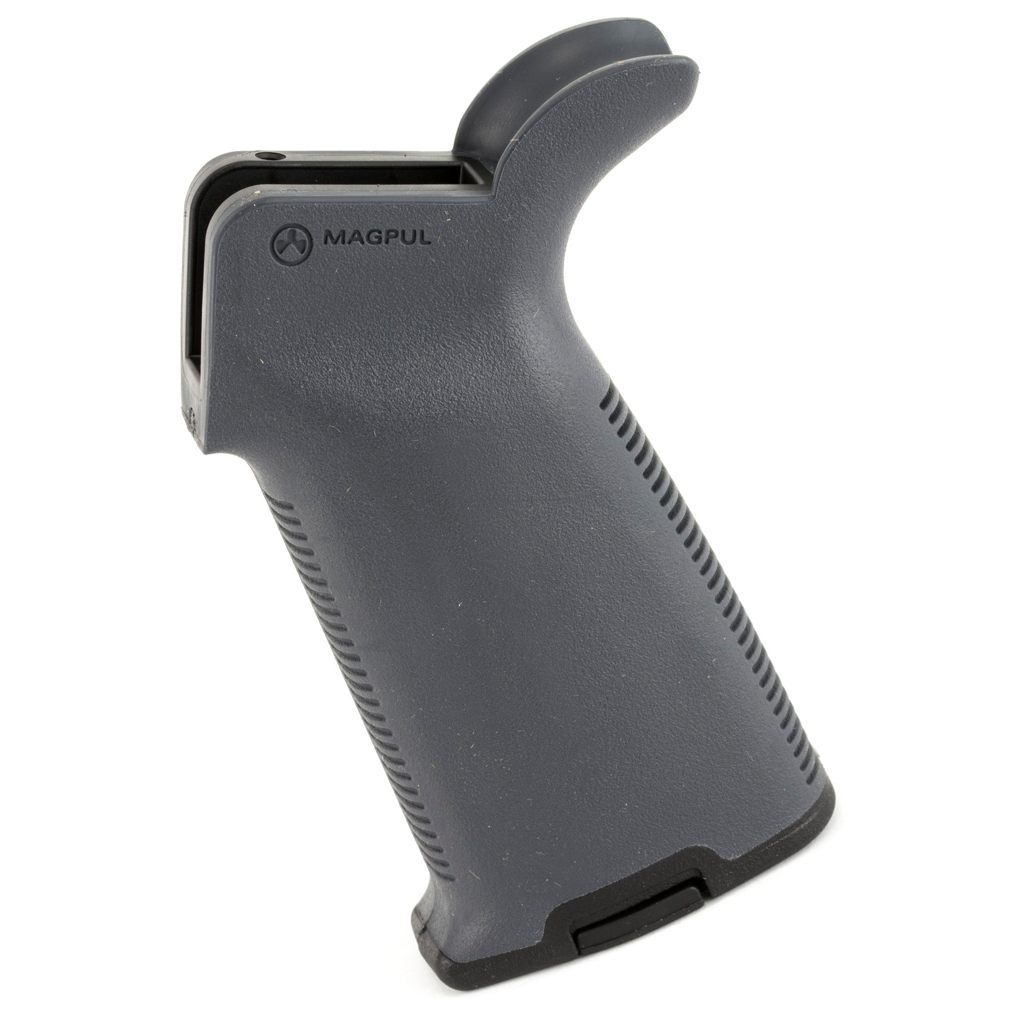 Magpul Industries MOE+ Grip AR15/M4 Gray - Enhanced Polymer Rifle Grip with Rubber Overmolding