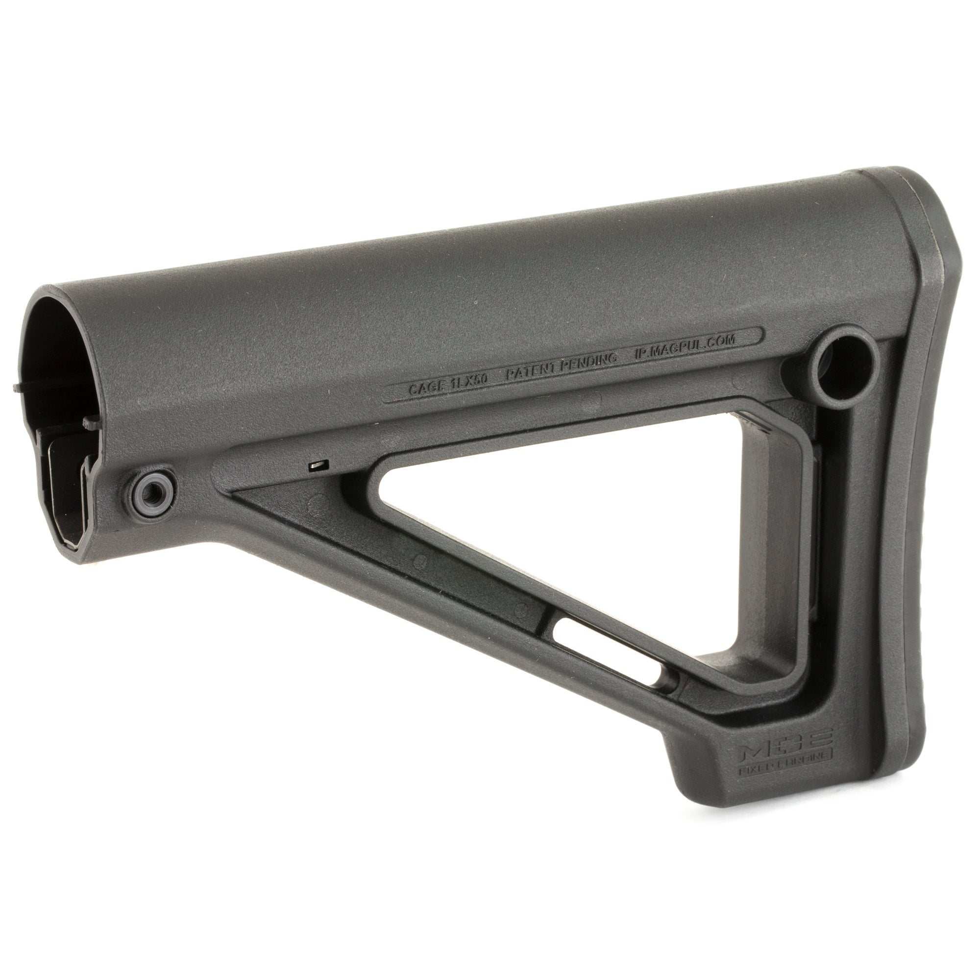 Magpul Industries MOE Fixed Carbine Stock - Mil-Spec Model in Black