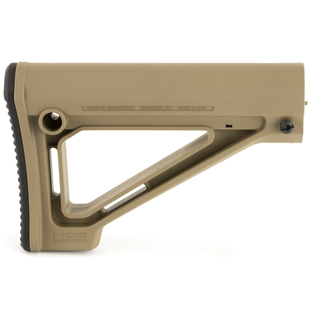 Magpul Industries MOE Fixed Carbine Stock - Mil-Spec Model in Flat Dark Earth