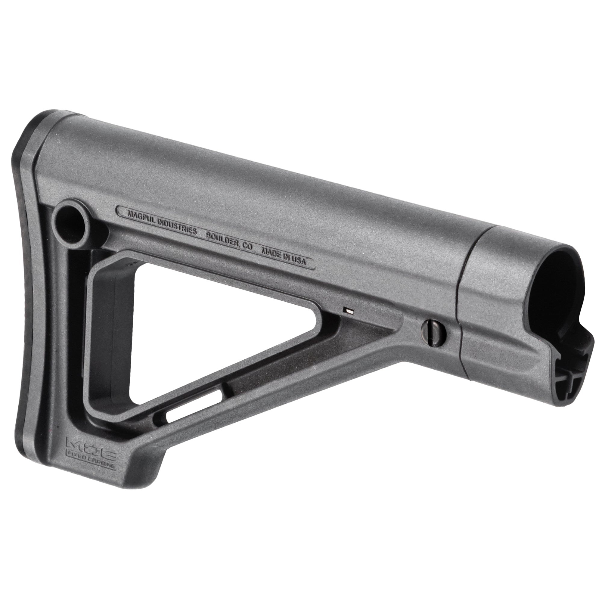 Magpul Industries MOE Fixed Carbine Stock - Mil-Spec Gray