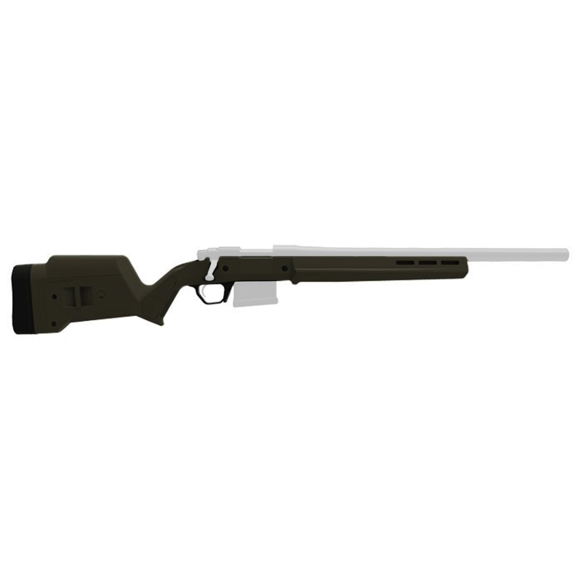 Magpul Industries Hunter 700 Stock for Remington 700 Short Action in Olive Drab Green