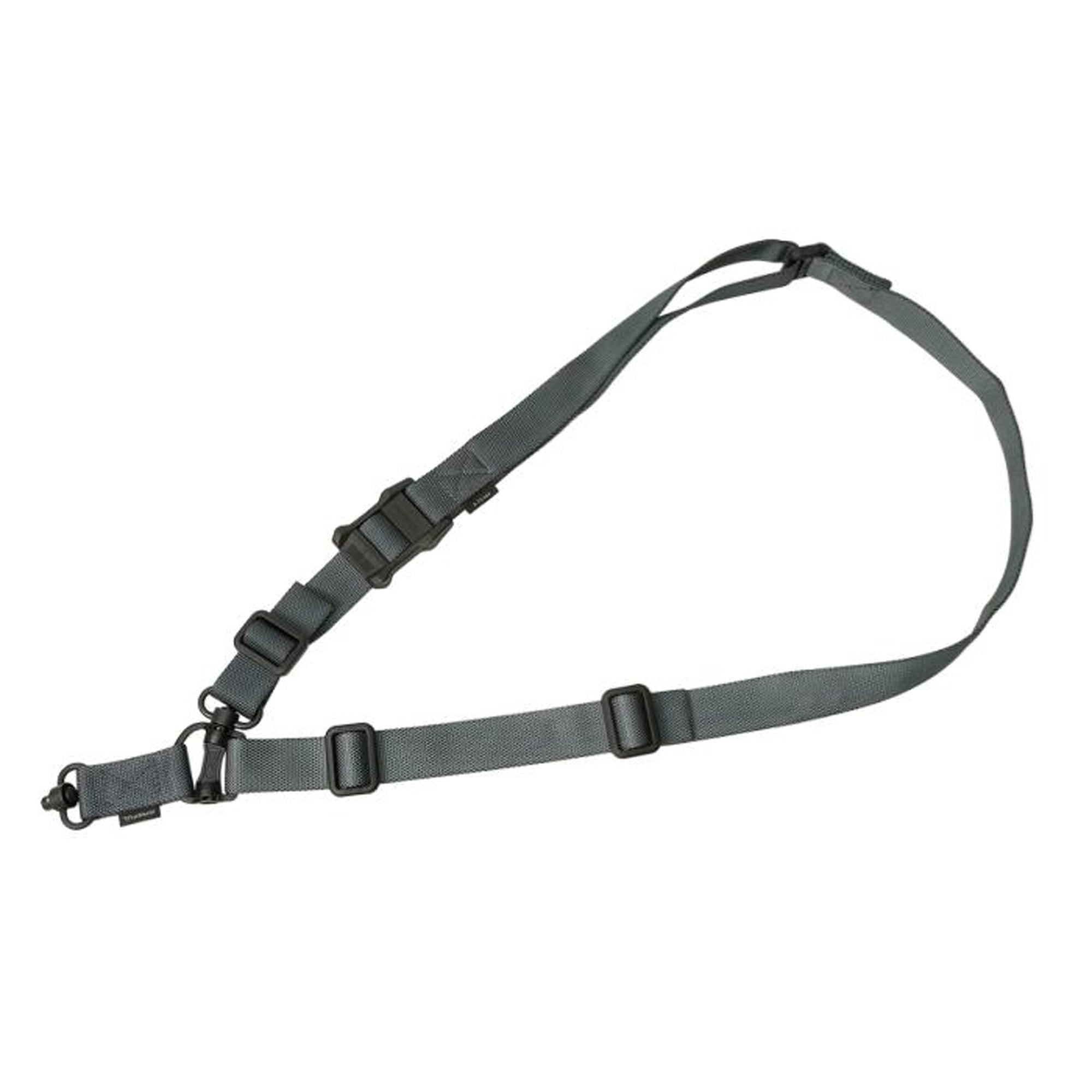 Magpul Industries MS4 Dual QD Sling Gen2 Gray - Quick-Adjust Tactical Sling for Rifles and Shotguns
