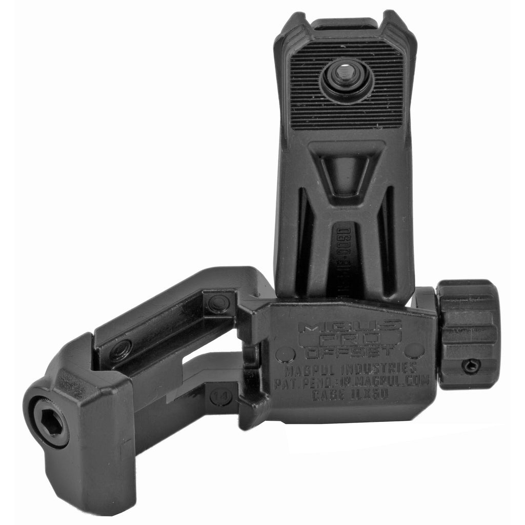 Magpul Industries MBUS Pro Offset Rear Sight - Black