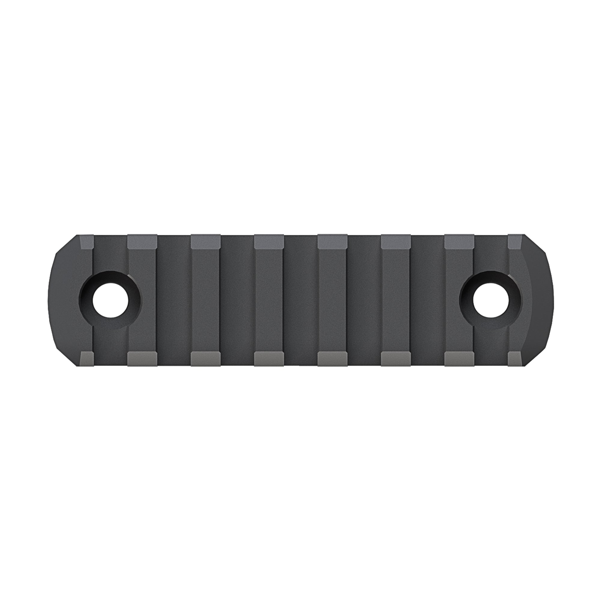 Magpul Industries M-LOK Aluminum Rail Section with 7 Slots, Black - Model MAG582-BLK