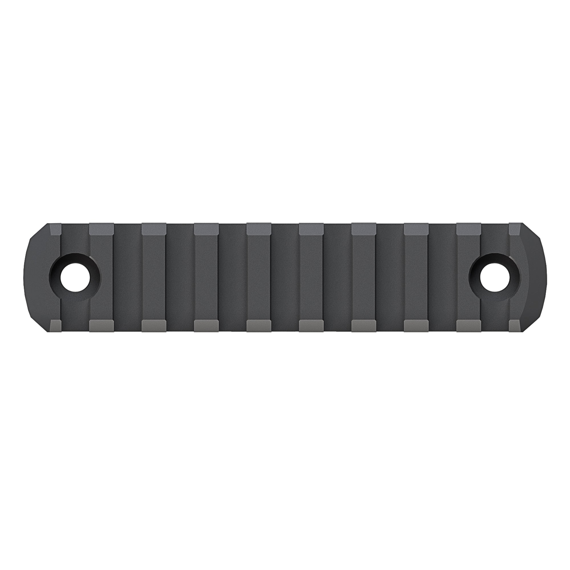Magpul Industries M-LOK Aluminum Rail Section with 9 Slots - Black