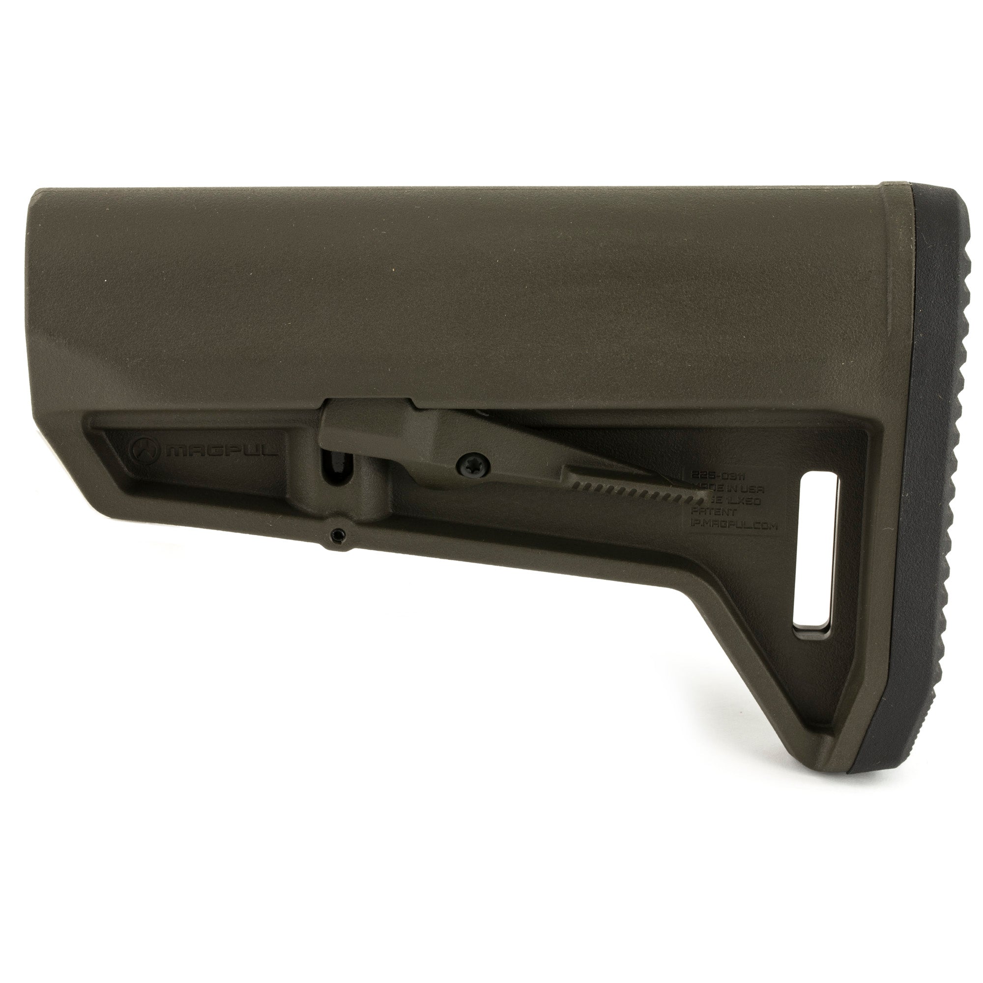 Magpul Industries MOE SL-K Carbine Stock in Olive Drab Green – Compact AR15/M4 Replacement