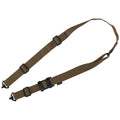 Magpul Industries MS1 QDM Sling Coyote - Versatile Two-Point Rifle Sling with Quick Disconnect Swivels