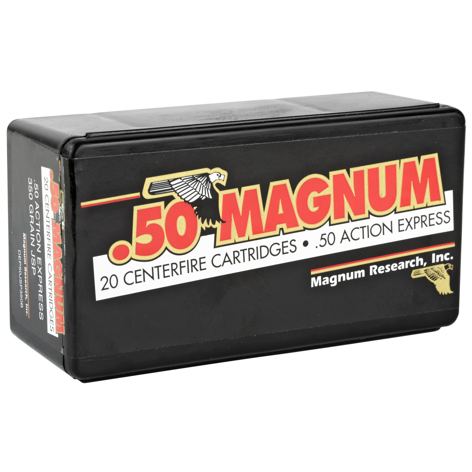 Magnum Research DEP50JSP350B 50 Action Express 350-Grain Jacketed Soft Point Ammunition, 20 Rounds per Box