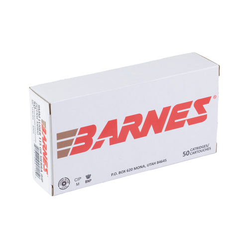 Barnes Defense 9mm 115 Grain Hollow Point Ammunition - 50 Rounds