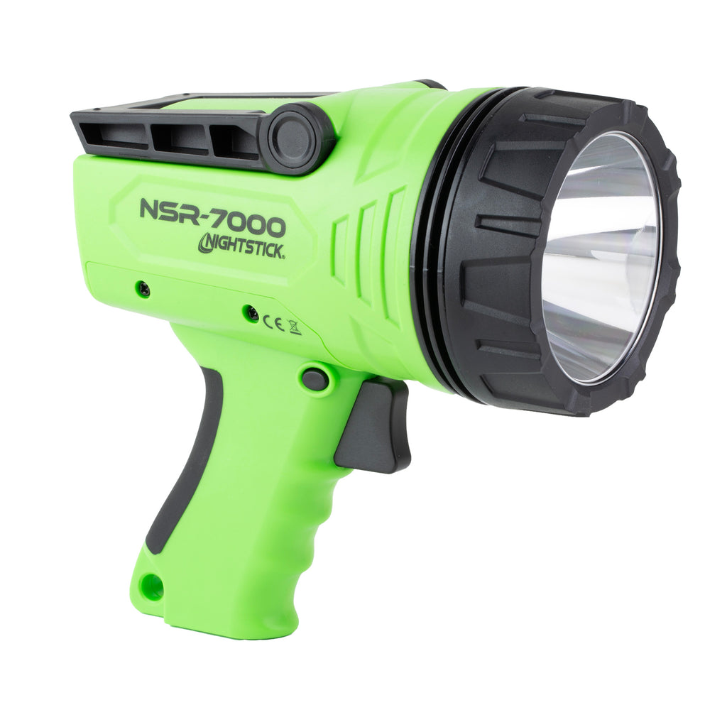 Nightstick NSR-7000 Rechargeable Spotlight with USB-C, 200,000 Candela, 2,000 Lumens, and Hands-Free Stand